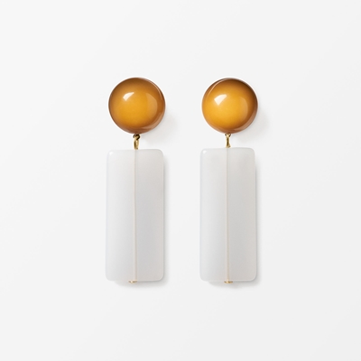 Earrings Milano Plate - Svenskt Tenn Online - Ochre, Lorena Taddei