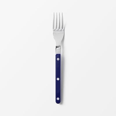 Cutlery Bistro - Svenskt Tenn Online - Height 21,5 cm, Stainless Steel, Dinner Fork, Blue, Sabre