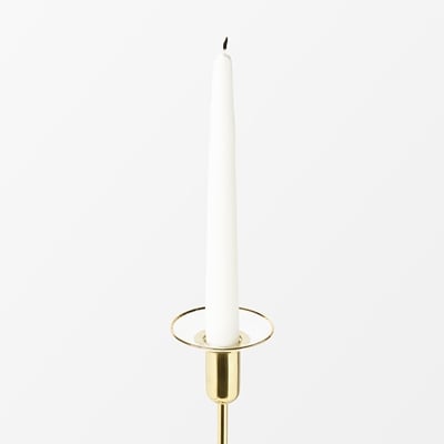 Candle Ring Glass - Svenskt Tenn Online - Diameter 4,5 cm, Gold, Nybro Crystal