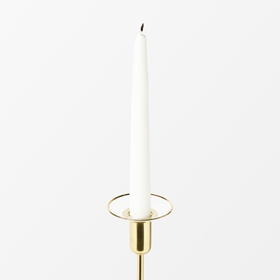 Candle Ring Glass - Diameter 4,5 cm, Gold | Svenskt Tenn