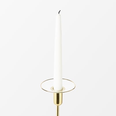 Candle Ring Glass - Diameter 6,5 cm, Gold | Svenskt Tenn