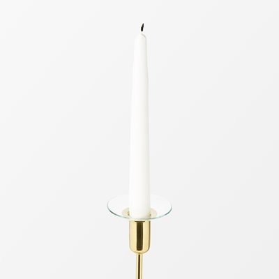Candle Ring Glass - Diameter 4,5 cm , Glass, Round, Clear, Nybro Crystal | Svenskt Tenn