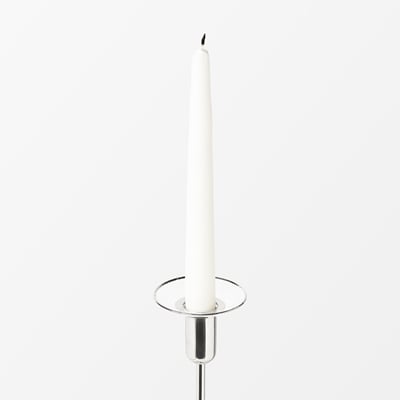 Candle Ring Glass - Svenskt Tenn Online - Diameter 4,5 cm, Silver, Nybro Crystal