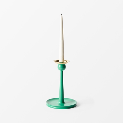 Candle Holder Wooden Globe - Green | Svenskt Tenn