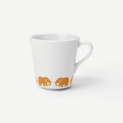 Cup Small Elefant - Yellow | Svenskt Tenn