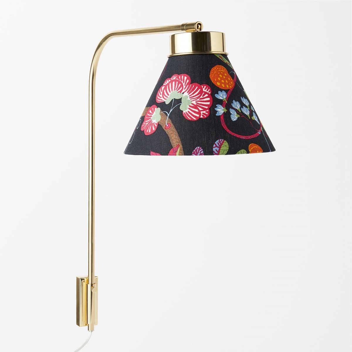 Wall Lamp 2484 -  Length 55 cm Height 60 cm, Brass, Josef Frank | Svenskt Tenn