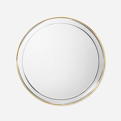 Side Plate Glass Gold Edge | Svenskt Tenn