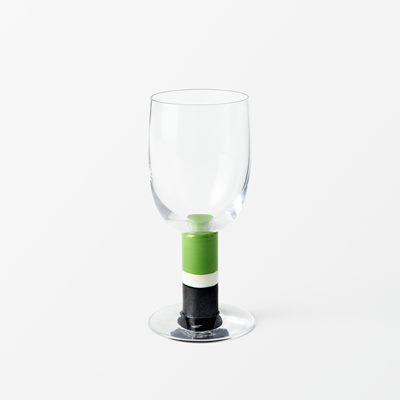 Popglas No 3 - Diameter 7,5 cm Height 16,8 cm, Glass, Green, Gunnar Cyrén | Svenskt Tenn