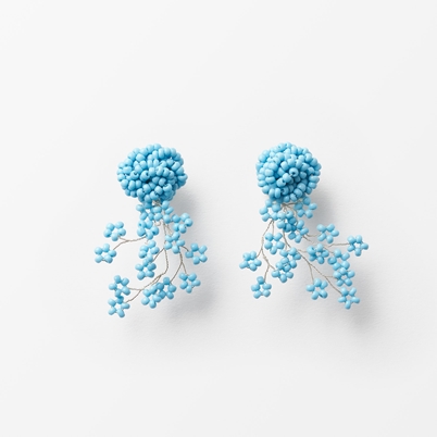 Earrings Coral Turqouis | Svenskt Tenn