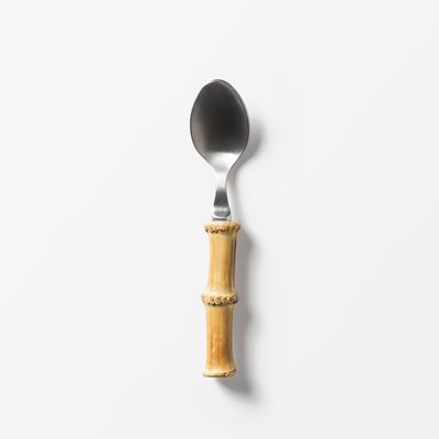 Cutlery Bamboo - Svenskt Tenn Online - Height 16 cm, Bamboo, Coffee Spoon, Jean Philip Orfevre