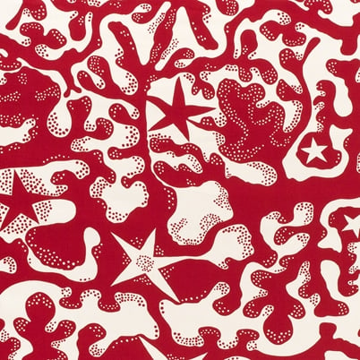 Fabric Sample Aristidia - Linen 315, Red | Svenskt Tenn