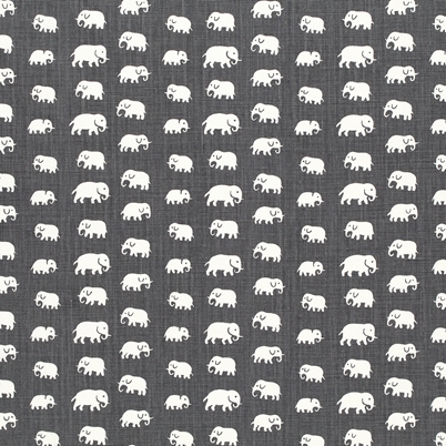 Fabric Sample Elefant - Linen 315, Grey | Svenskt Tenn