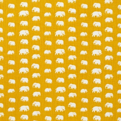 Svenskt Tenn Textil Elefant Gul