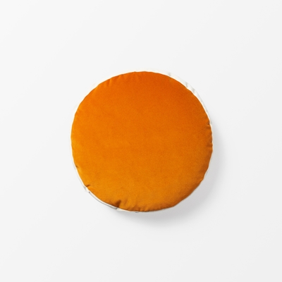 Cushion Round Bonbon - Svenskt Tenn Online - Orange, India Mahdavi