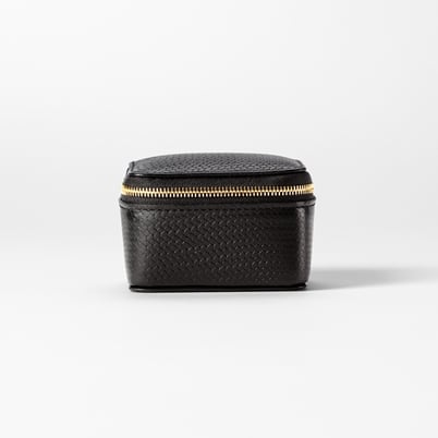 Cufflinks Box Embossed Leather | Svenskt Tenn