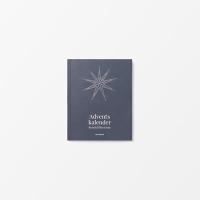 Adventskalender Konst & Litteratur - Svenskt Tenn Online - Längd 14 cm Höjd 18 cm , Papper, Blå, Anna Tribelhorn