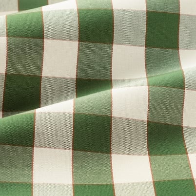 Fabric Sample Gripsholmsruta - Green | Svenskt Tenn