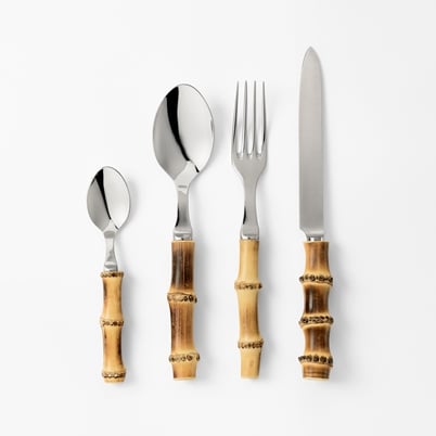 Cutlery Bamboo - Height 22 cm, Spoon | Svenskt Tenn