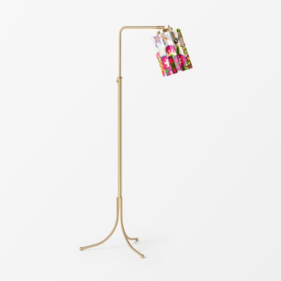 Lampshade Pleated For Frank - Height 22,5 cm, Brazil, Multi | Svenskt Tenn