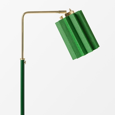 Lampskärm Pleated For Frank - Höjd 22,5 cm, Grön | Svenskt Tenn