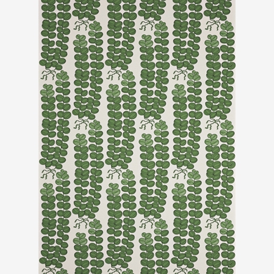 Textile Celotocaulis - Svenskt Tenn Online - Linen 450, Green, Josef Frank