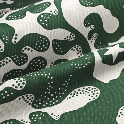 Textile Aristidia - Linen 450, Green | Svenskt Tenn