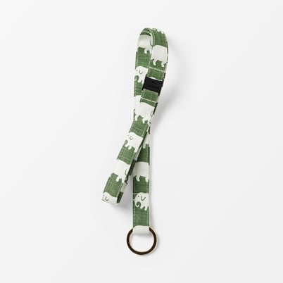Key strap Elefant - Green | Svenskt Tenn
