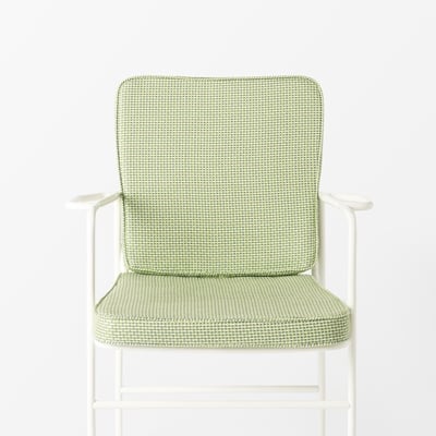 Chair pad 591 Pierre Frey Herbes Green - Svenskt Tenn Online