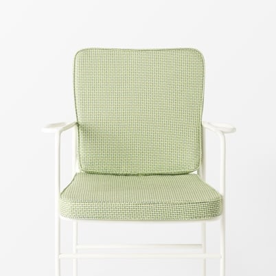 Chair pad 591 Pierre Frey Herbes Green | Svenskt Tenn