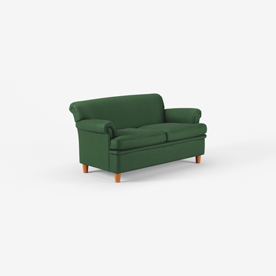 Sofa 678 - Length 150 cm, Height 78 cm, Vägen, Dark green | Svenskt Tenn