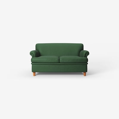 Sofa 678 - Svenskt Tenn Online - Length 150 cm, Height 78 cm, Vägen, Dark green, Josef Frank
