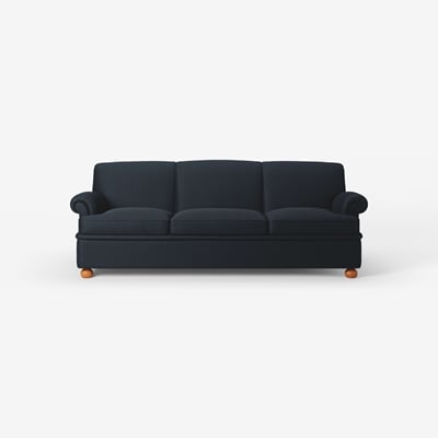 Sofa 703 - Svenskt Tenn Online - Length 230 cm, Vägen, Black, Josef Frank
