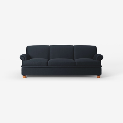 Sofa 703 - Length 230 cm, Vägen, Black | Svenskt Tenn