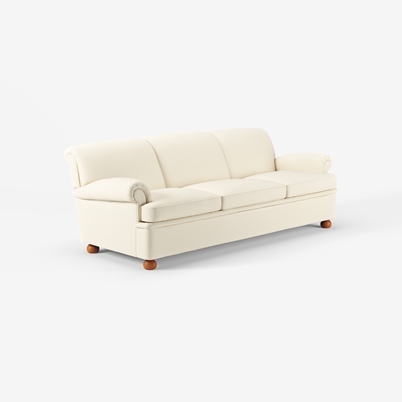 Sofa 703 - Length 230 cm, Vägen, White | Svenskt Tenn