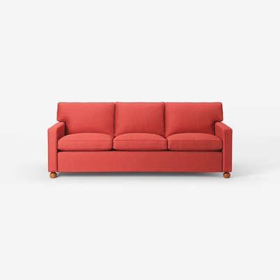 Sofa 3031 - Length 220 cm, Vägen, Orange | Svenskt Tenn