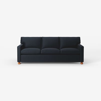 Sofa 3031 - Length 220 cm, Vägen, Black | Svenskt Tenn