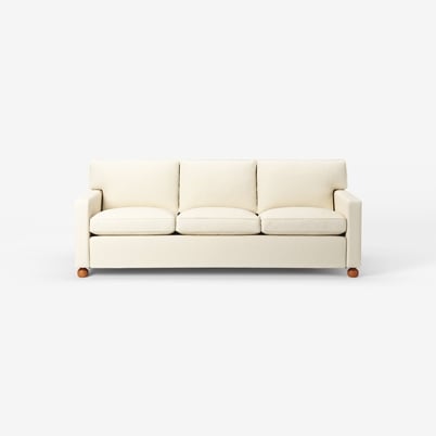 Sofa 3031 - Length 220 cm, Vägen, White | Svenskt Tenn