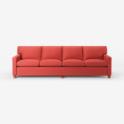 Sofa 3031 - Length 285 cm, Vägen, Orange | Svenskt Tenn
