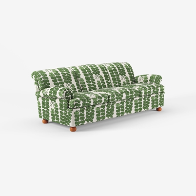 Sofa 703 - Length 230 cm, Celotocaulis, Green | Svenskt Tenn