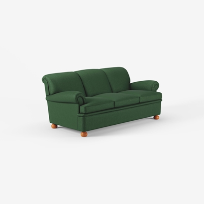 Sofa 703 - Length 190 cm, Vägen, Dark green | Svenskt Tenn