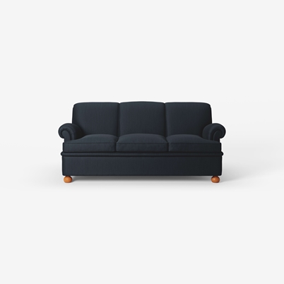 Sofa 703 - Length 190 cm, Vägen, Black | Svenskt Tenn