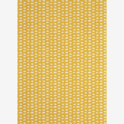 Textile Elefant - Linen 315, Yellow | Svenskt Tenn