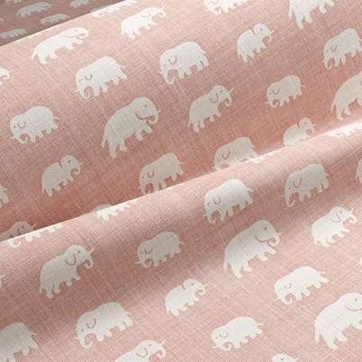 Textil Elefant - Lin 315, Ljusrosa | Svenskt Tenn