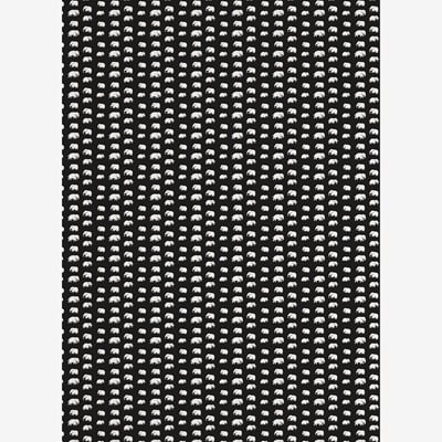 Textile Elefant - Svenskt Tenn Online - Linen 315, Black, Estrid Ericson