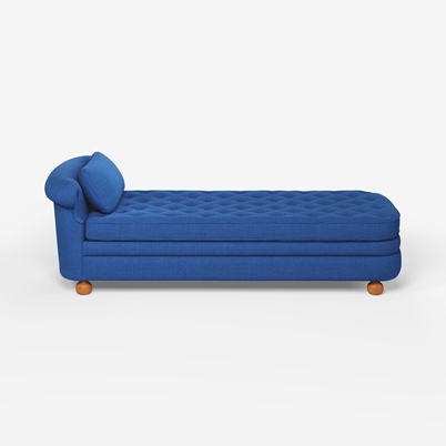 Couch 775 - Heavy Linen , Blue | Svenskt Tenn