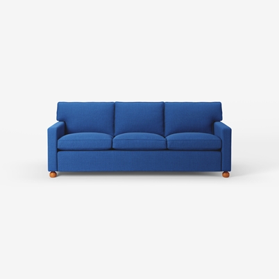 Sofa 3031 - Length 220 cm, Heavy Linen , Blue | Svenskt Tenn