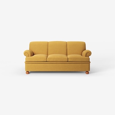 Sofa 703 - Length 190 cm, Heavy Linen , Amber | Svenskt Tenn