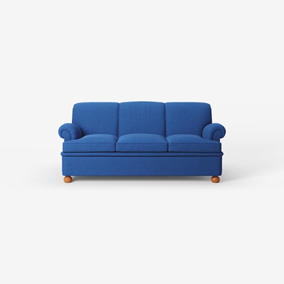 Sofa 703 - Length 190 cm, Heavy Linen , Blue | Svenskt Tenn