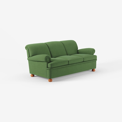 Sofa 703 - Length 190 cm, Heavy Linen , Green | Svenskt Tenn