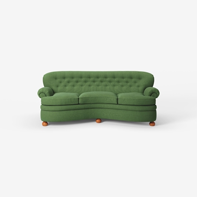Sofa 968 - Heavy Linen , Green | Svenskt Tenn